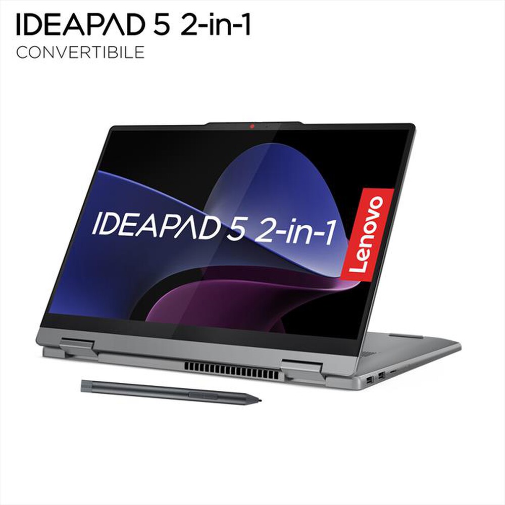 Immagine del prodotto LENOVO - IDEAPAD 5 2-IN-1 14" Intel i5 512GB83KX005DIX-Luna Grey