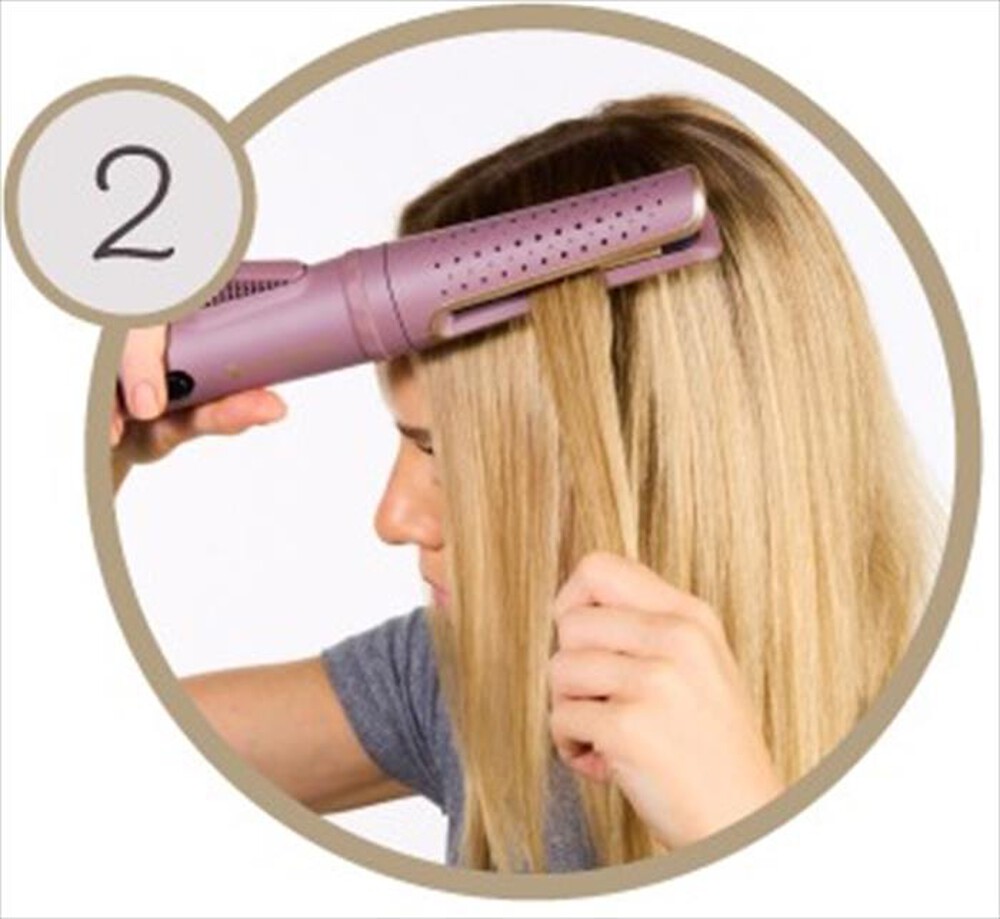 Immagine del prodotto REMINGTON - Ferro Arricciacapelli Rotante AIRVive CI8930-rosa malva