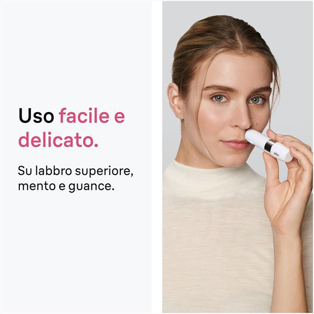 Immagine del prodotto BRAUN - Mini depilatore viso FACE FS1000-Bianco