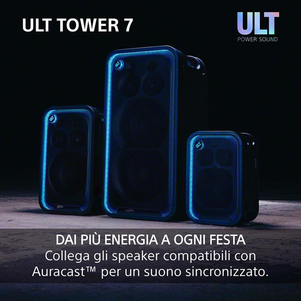 Immagine del prodotto SONY - Party Speaker bluetooth SRSULT700.CEL-Nero