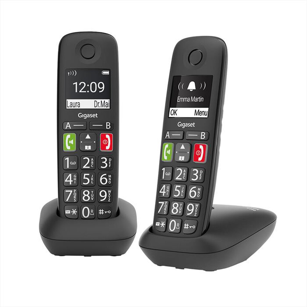 GIGASET - E290A DUO ITA-Nero