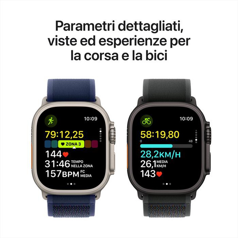 Immagine del prodotto APPLE - Watch Ultra 2 GPS + Cellular 49mm Titanio-Naturale Alpine Loop Blu - S/M
