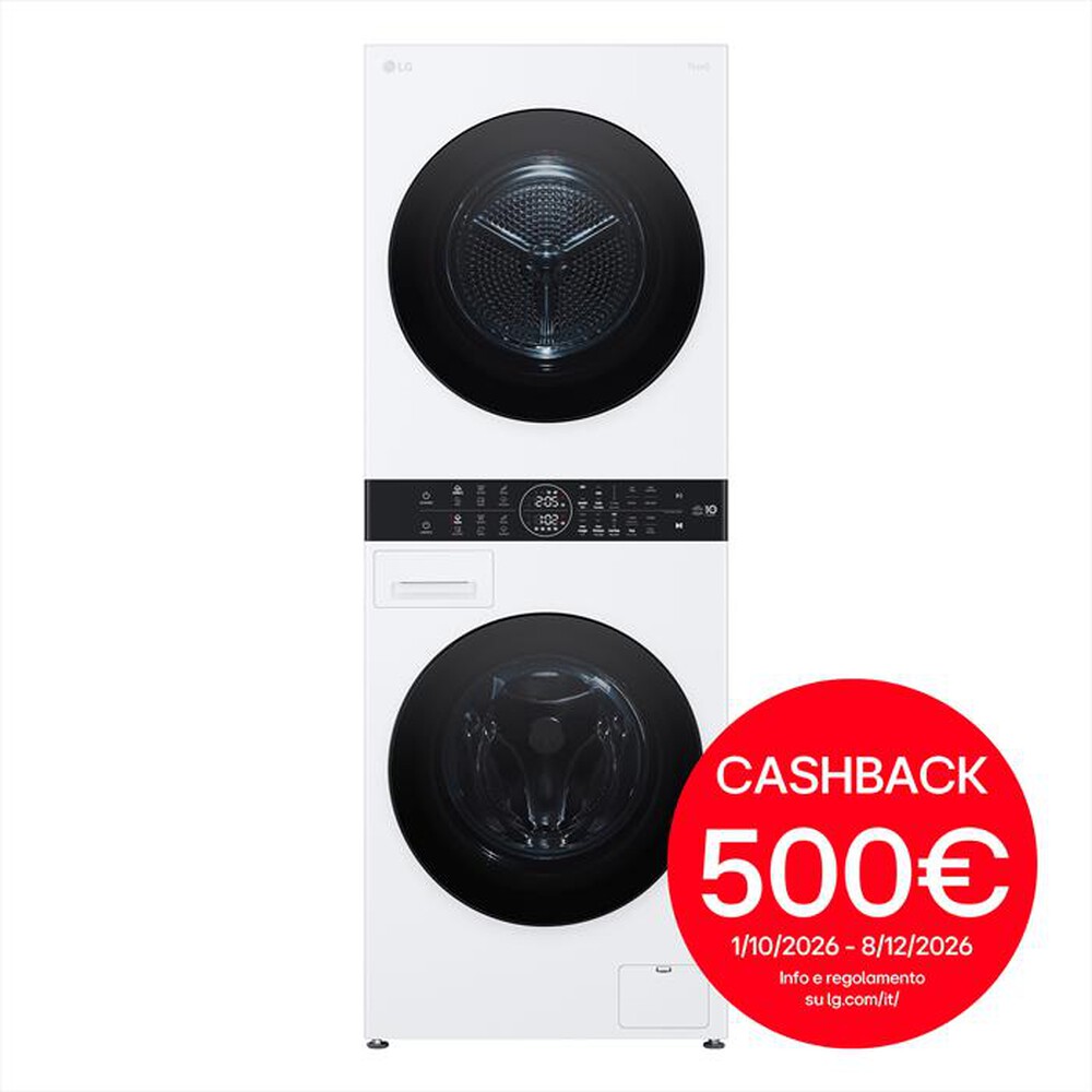 Immagine del prodotto LG - Lavasciuga WASHTOWER WT1210WWF 12/10 Kg Classe A-Bianca