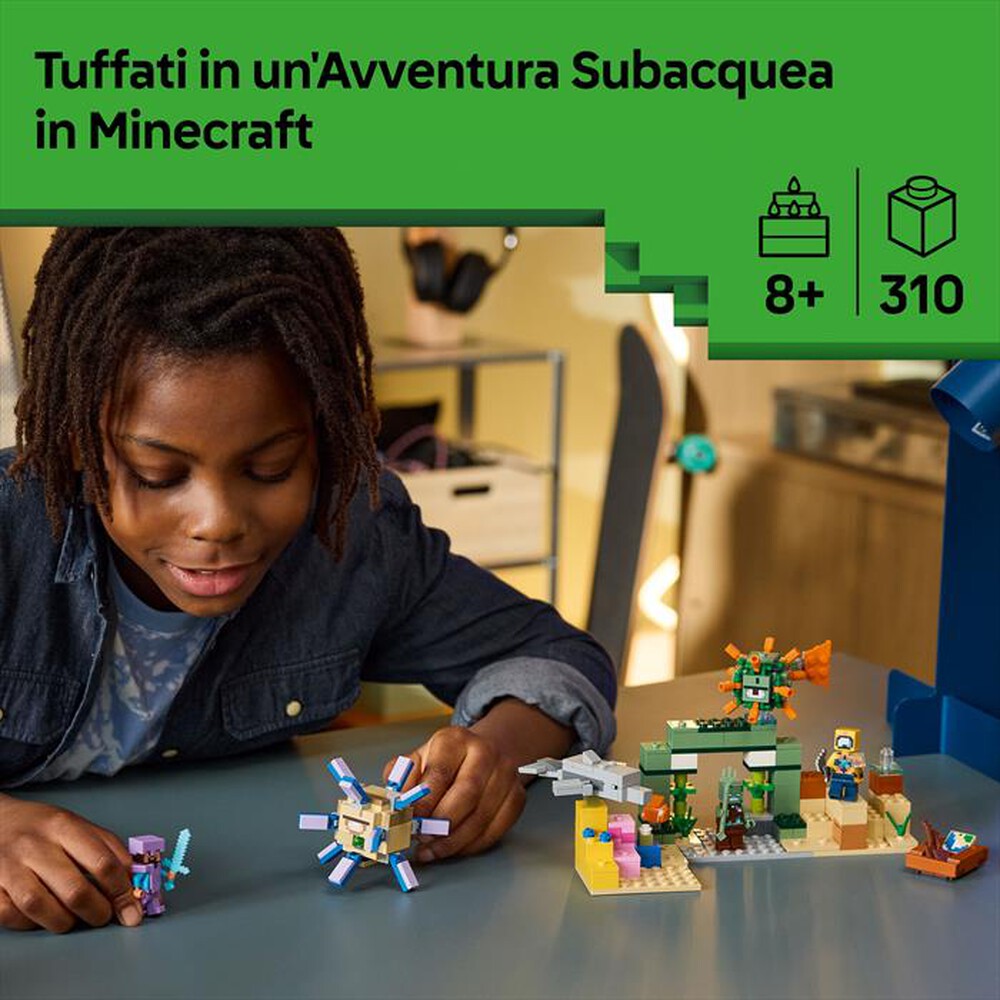 Immagine del prodotto LEGO - MINECRAFT Avventura subacquea - 21598