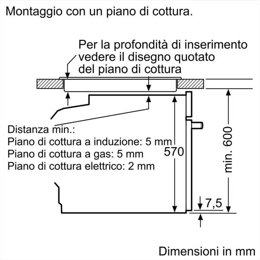 Immagine del prodotto BOSCH - Forno multifunzione HBA534BB3 Classe A+-Black