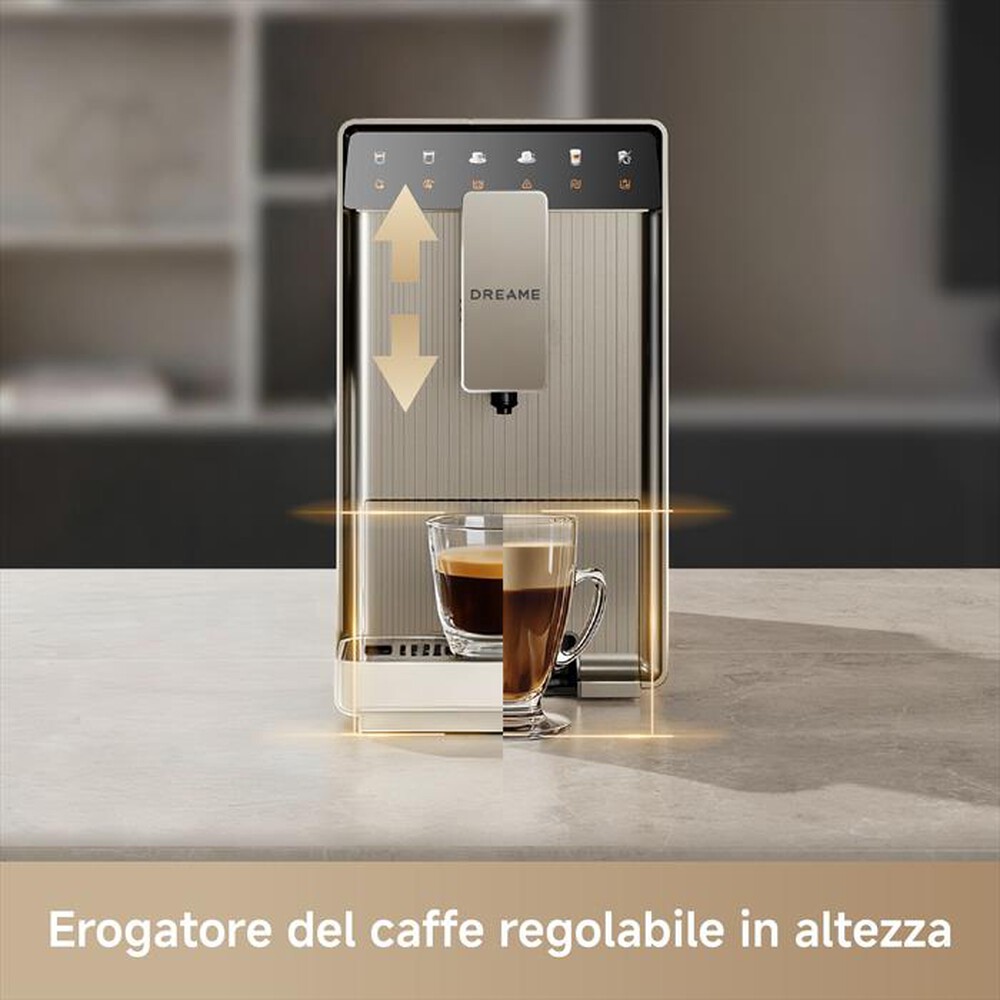 Immagine del prodotto DREAME - Macchina da caff&egrave; automatica ECCELUXE SLIMVIM-Bianco
