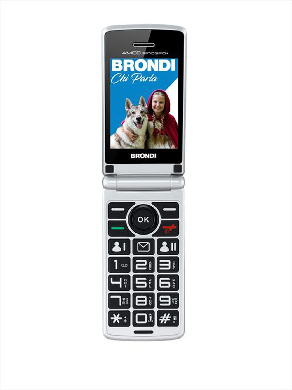 Immagine del prodotto BRONDI - Cellulare AMICO SINCERO+-GREY