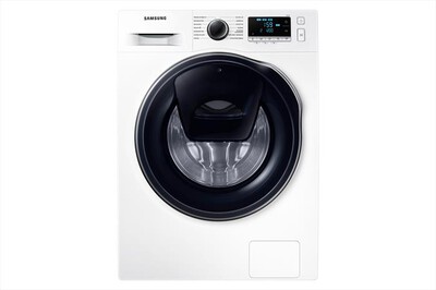 SAMSUNG - Lavatrice slim WW8NK62E0RW/ET 8 Kg Classe C-Bianco obl&ograve; Crystal Gloss Blue