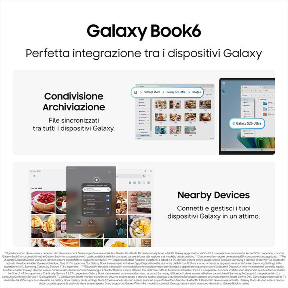Immagine del prodotto SAMSUNG - Notebook GALAXY BOOK6 14"-Gray