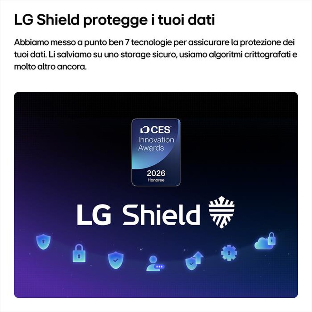 Immagine del prodotto LG - Smart TV OLED EVO AI 4K 55" G6S OLED55G66LS-Dark Satin Silver