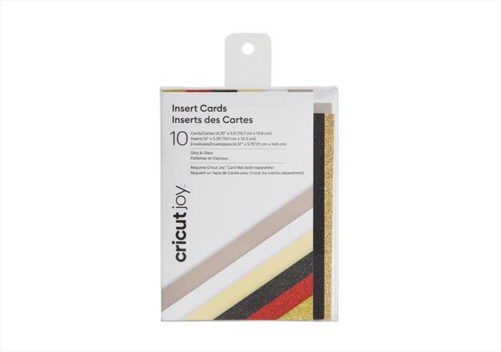 CRICUT - Carte da inserire Glitz & Glam R20 (10,8cm x 14cm)