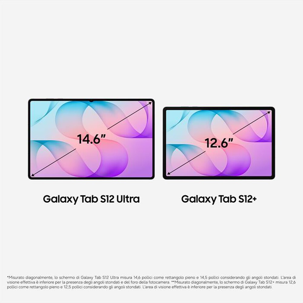 Immagine del prodotto SAMSUNG - GALAXY TAB S12+ 256GB WI-FI-Gray