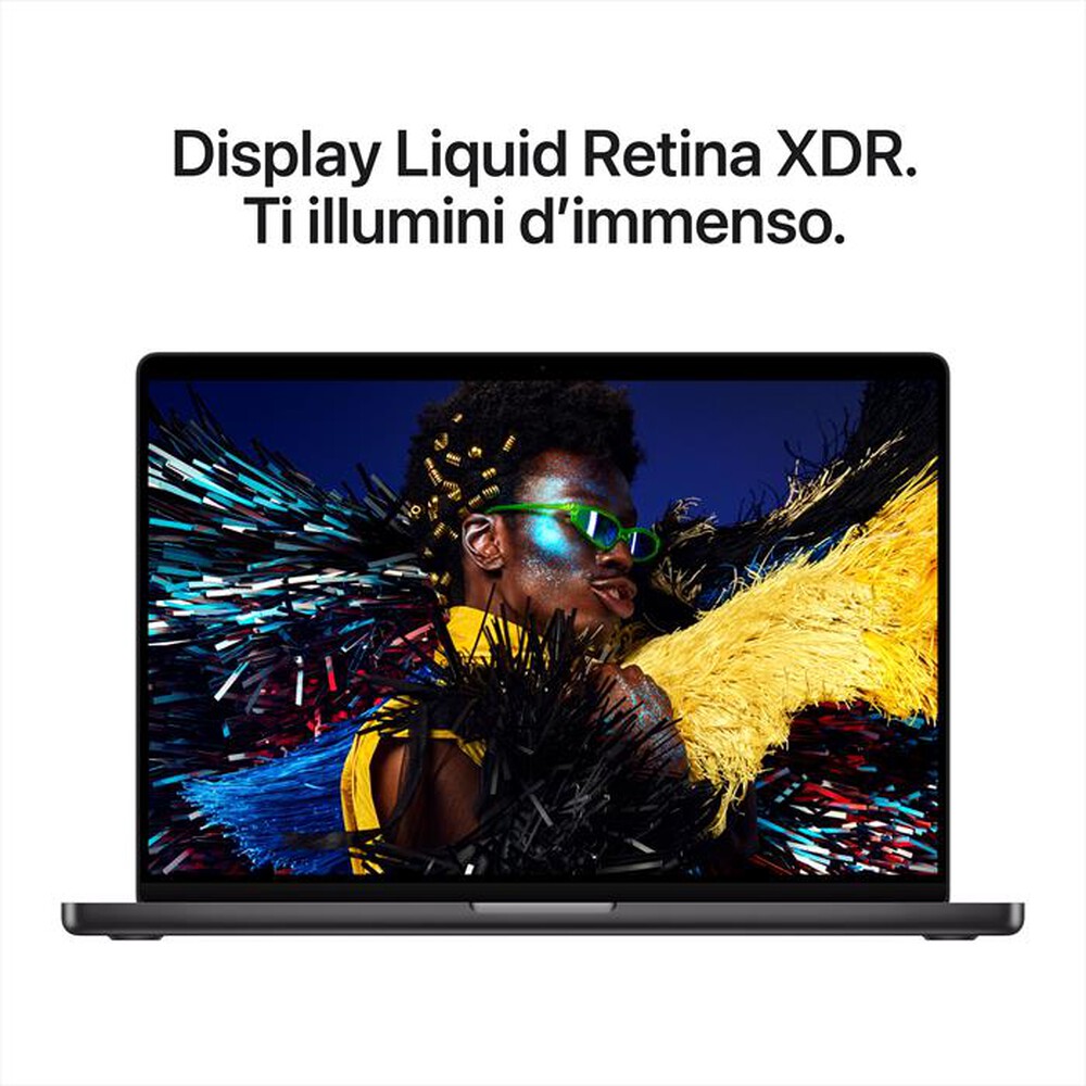 Immagine del prodotto APPLE - MacBook Pro 16" M5 Pro Core 18 CPU 20 GPU 24GB 1TB-Nero siderale