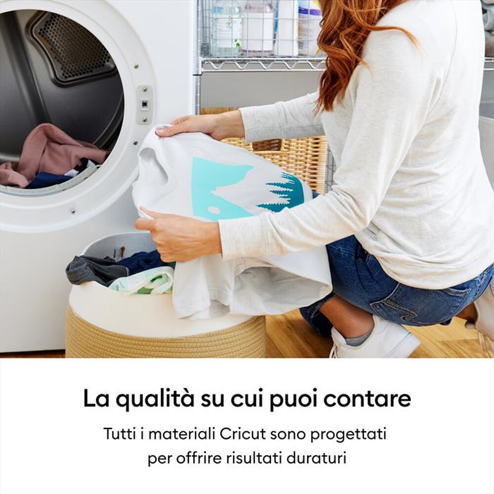 Immagine del prodotto CRICUT - Vinile termoadesivo Smart per Joy Xtra 24,1x61 cm-Nero