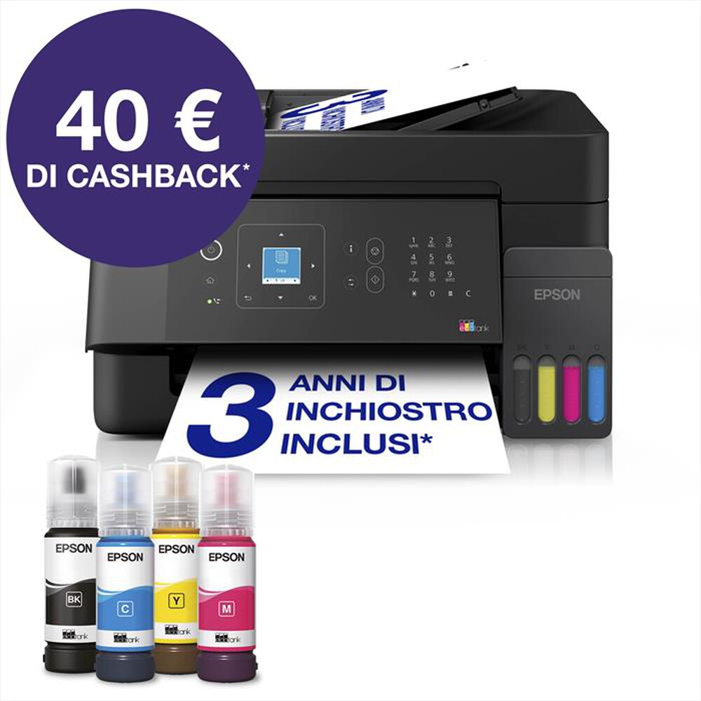 Immagine del prodotto EPSON - Stampante multifunzione ECOTANK ET-4905-Nero