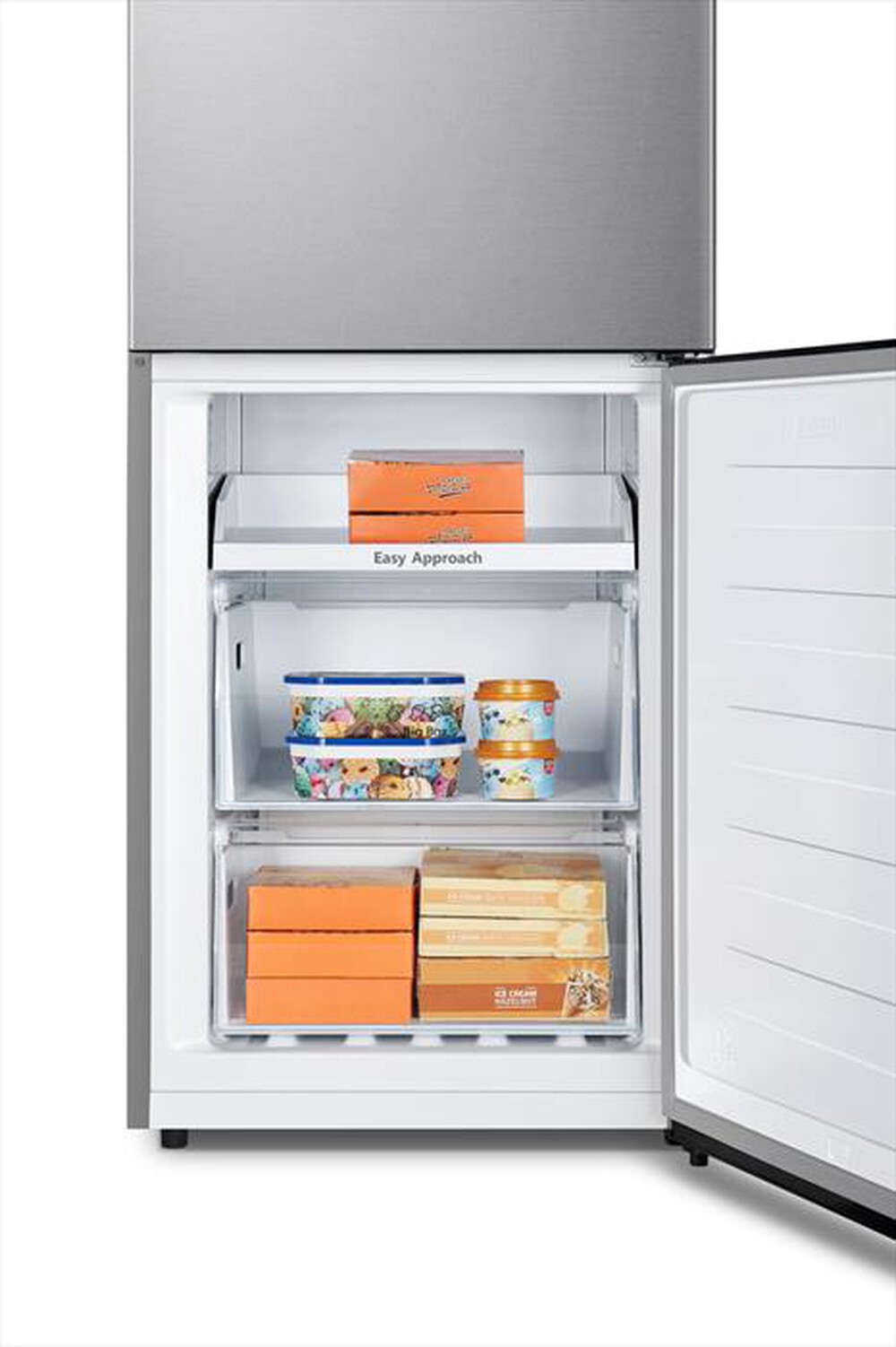 Immagine del prodotto HISENSE - Frigorifero combinato RB390N4ACE Classe E 304 lt-Inox