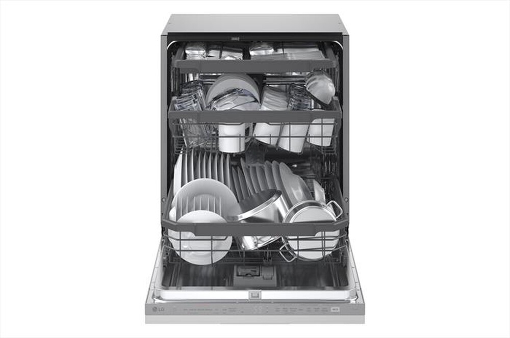 Immagine del prodotto LG - Lavastoviglie QUADWASH DB375TXS Classe A 14 copert-Noble Steel