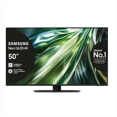 SAMSUNG - Smart TV 50&rdquo; QE50QN90DATXZT Neo QLED 4K Mini LED-Titan Black