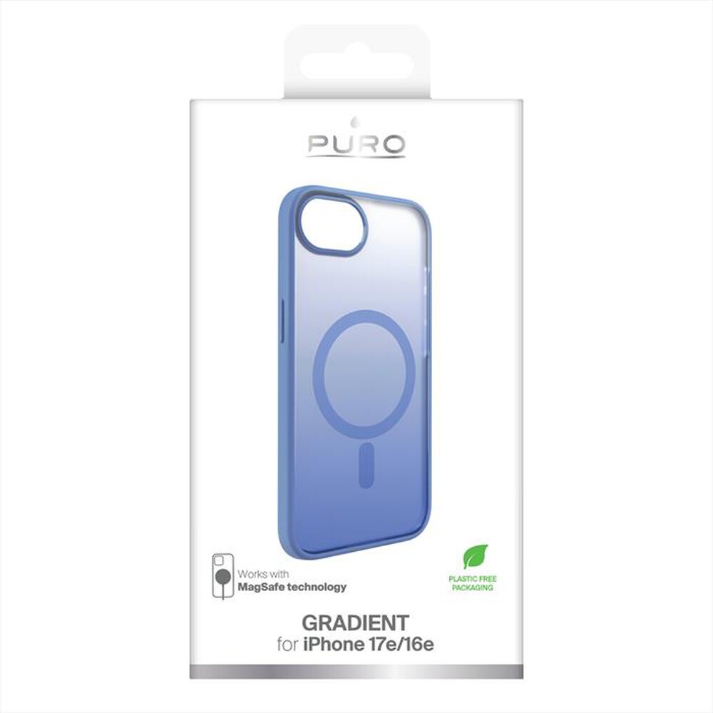 Immagine del prodotto PURO - Cover in TPU+PC "GRADIENT" Magsafe iPhone SE 2025-Blu